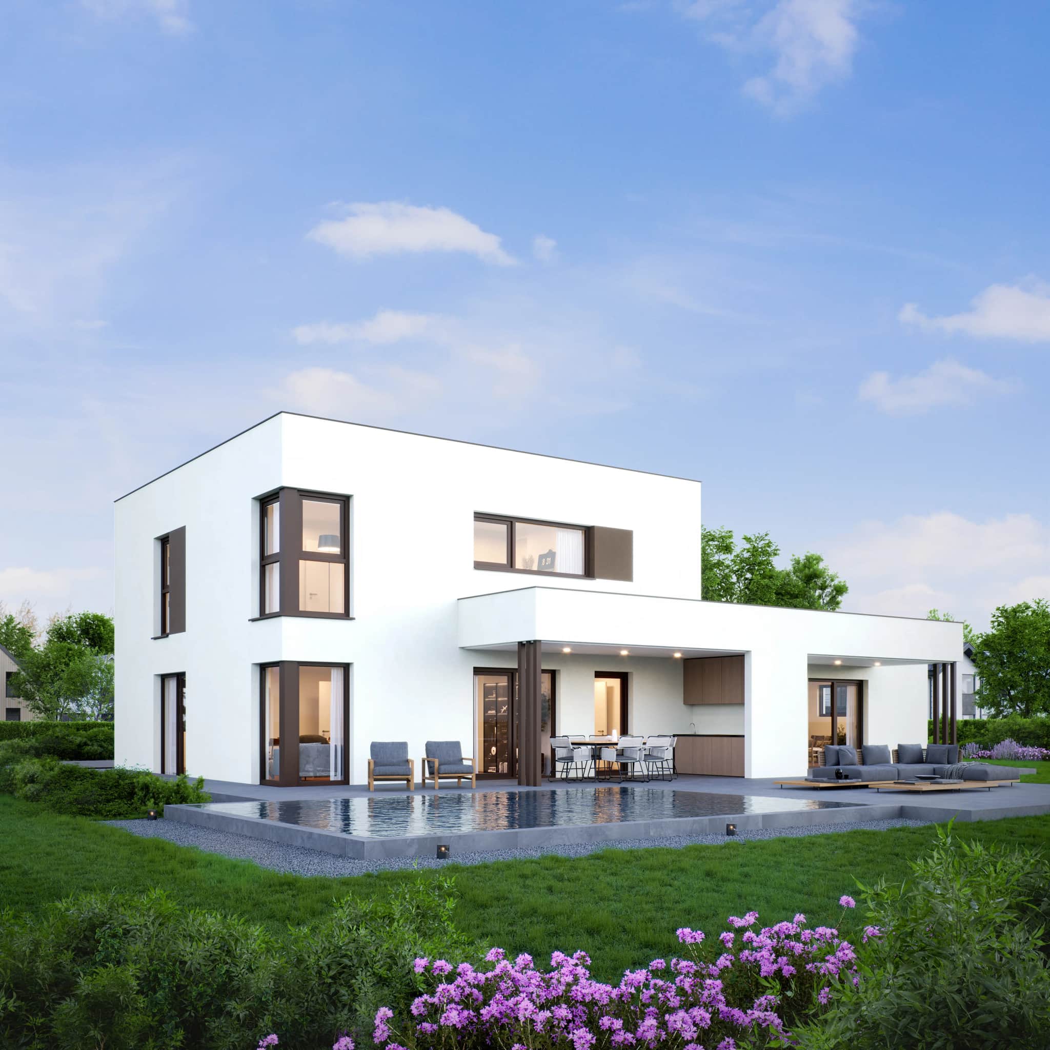 Mehrfamilienhaus Modell 1